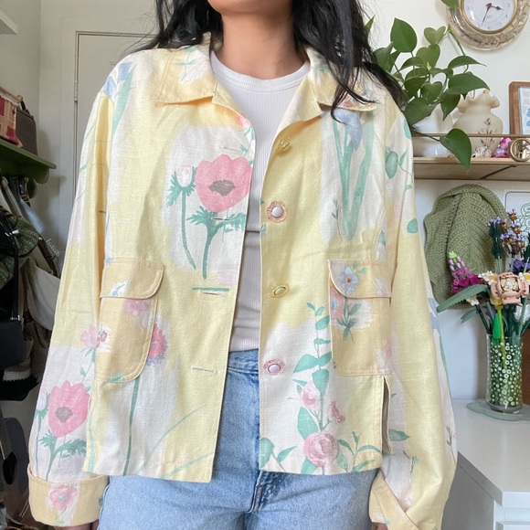 Unique VTG My Boyfriend’s back button-up jacket - Picture 8 of 11
